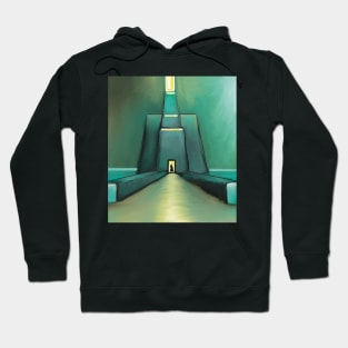 Temple of the rabbit priest Hoodie